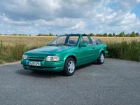 Gebraucht Ford Escort Cabriolet 75 PS (55 kW) 1989 Grün Cabrio