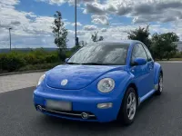 Gebraucht VW New Beetle 75 PS (55 kW) 2002 Blau Kleinwagen