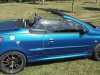 Gebraucht Peugeot 206 CC 109 PS (80 kW) 2005 Blau Cabrio