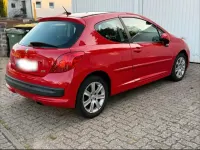 Gebraucht Peugeot 207 120 PS (88 kW) 2007 Rot Kleinwagen