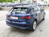 Brugt Audi A3 Advanced 150 HK (110 kW) 2021 Blå Sedan