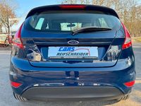 Gebraucht Ford Fiesta Trend 82 PS (60 kW) 2009 Blau Kleinwagen