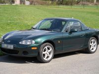 Usata Mazda MX5 110 CV (80 kW) 2001 Verde Cabrio