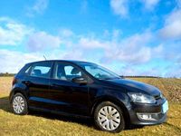 Gebraucht VW Polo 85 PS (62 kW) 2010 Schwarz Kleinwagen