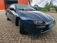Gebraucht Mazda 323 88 PS (64 kW) 1998 Blau Limousine