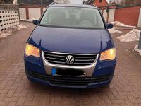 Gebraucht VW Touran 105 PS (77 kW) 2009 Blau Van / Kleinbus