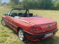 Gebraucht Peugeot 306 Cabriolet 88 PS (64 kW) 1998 Rot Cabrio