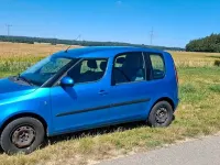 Gebraucht Skoda Roomster 86 PS (63 kW) 2010 Blau Van / Kleinbus