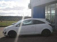 Gebraucht Opel Corsa 101 PS (74 kW) 2012 Weiß Kleinwagen