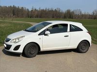 Gebraucht Opel Corsa Selection 69 PS (50 kW) 2012 Weiß Kleinwagen