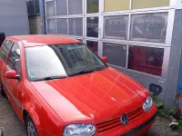 Gebraucht VW Golf IV 75 PS (55 kW) 1998 Rot Kleinwagen
