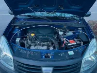 Gebraucht Dacia Sandero 75 PS (55 kW) 2009 Blau Kleinwagen