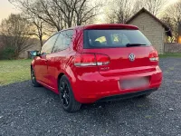 Gebraucht VW Golf VI 80 PS (58 kW) 2009 Rot Kleinwagen