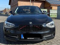 Gebraucht BMW 116 Sport Line 136 PS (100 kW) 2011 Schwarz Kleinwagen