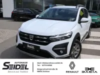 Gebraucht Dacia Sandero Comfort 101 PS (74 kW) 2022 Gletscherweiss (weiß) Limousine