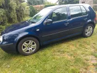 Gebraucht VW Golf IV 75 PS (55 kW) 2002 Blau Kleinwagen
