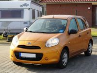 Gebraucht Nissan Micra Visia 80 PS (58 kW) 2011 Orange Kleinwagen