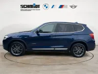 Gebraucht BMW X3 xLine 190 PS (139 kW) 2015 Tiefseeblau SUV
