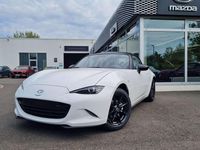 Neu Mazda MX5 Prime-Line 132 PS (97 kW) 2025 Weiß (arctic white) Cabrio