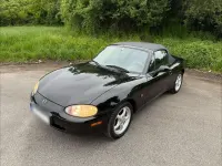 Gebraucht Mazda MX5 110 PS (80 kW) 1999 Schwarz Cabrio
