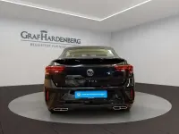 Gebraucht VW T-Roc Cabriolet R-line 150 PS (110 kW) 2022 Schwarz Cabrio