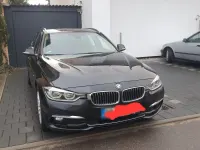 Gebraucht BMW 320 Luxury Line 190 PS (139 kW) 2017 Schwarz Kombi
