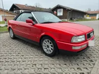 Gebraucht Audi Cabriolet Design 133 PS (97 kW) 1993 Rot Cabrio