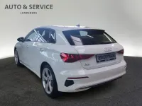 Gebraucht Audi A3 Advanced 150 PS (110 kW) 2023 Weiß Limousine
