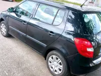 Gebraucht Skoda Fabia 60 PS (44 kW) 2012 Schwarz Kleinwagen