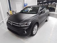 Gebraucht VW T-Roc Cabriolet R-line 150 PS (110 kW) 2024 Schwarz Cabrio