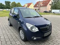 Gebraucht Opel Agila Edition 65 PS (47 kW) 2008 Blau Kleinwagen