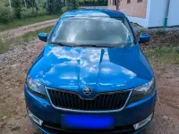 Gebraucht Skoda Rapid 90 PS (66 kW) 2016 Blau Kleinwagen