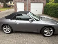 Gebraucht Porsche 911 Carrera 4 Cabriolet 320 PS (235 kW) 2002 Silber Cabrio