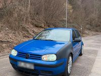Gebraucht VW Golf IV 102 PS (75 kW) 1999 Blau Kleinwagen