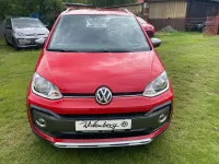 Gebraucht VW cross up! 90 PS (66 kW) 2018 Rot Kleinwagen