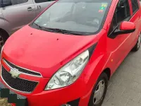 Second-hand Chevrolet Spark 68 CP (50 kW) 2011 Roșu Hatchback