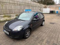 Gebraucht Ford Fiesta 60 PS (44 kW) 2007 Blau Kleinwagen