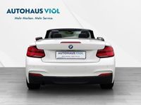 gebraucht BMW 218 i Cabrio M-Sport, Automatik, LED, Navi