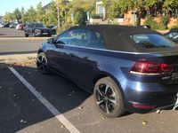 Gebraucht VW Golf Cabriolet Allstar 105 PS (77 kW) 2016 Schwarz Cabrio