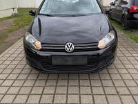 Gebraucht VW Golf VI 80 PS (58 kW) 2009 Schwarz Kleinwagen