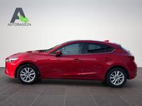 Gebraucht Mazda 3 Exclusive-Line 120 PS (88 kW) 2017 Rot Limousine