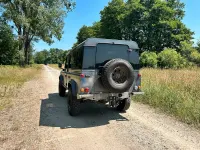 Gebraucht Land Rover Defender 122 PS (89 kW) 2002 Grau SUV