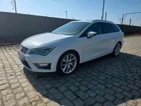 Używany Seat Leon FR 184 KM (135 kW) 2016 Biały Kombi