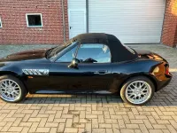 Gebraucht BMW Z3 Sport Line 118 PS (86 kW) 2000 Schwarz Cabrio