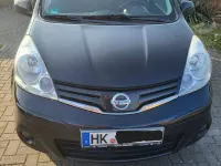 Gebraucht Nissan Note 88 PS (64 kW) 2010 Schwarz Kleinwagen