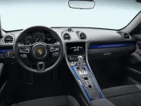 Gebraucht Porsche Boxster Spyder 420 PS (308 kW) 2021 Blau Cabrio