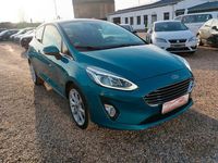 Gebraucht Ford Fiesta Titanium 125 PS (91 kW) 2018 Blau Kleinwagen