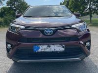 Gebraucht Toyota RAV4 Hybrid Comfort 155 PS (114 kW) 2016 Rot SUV