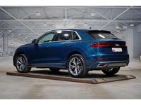 Gebraucht Audi Q8 S-Line 381 PS (280 kW) 2021 Galaxisblau metallic SUV