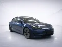 Used Tesla Model 3 Standard Range 239 kW (325 HP) 2021 Blue Sedan